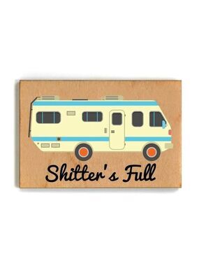 ($5) Christmas Vacation Wood Magnets - RV